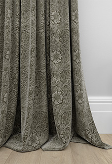 William Morris Marigold Velvet, Iron - Made to Measure Curtains